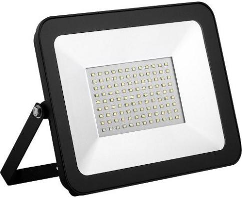 Saffit прожектор св/д 100W(9000lm) 2835SMD 6400K 6K 210х180х32мм черный SFL90-100 IP65 55068