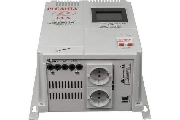 Стабилизатор АСН-3000Н/1-Ц Ресанта Lux