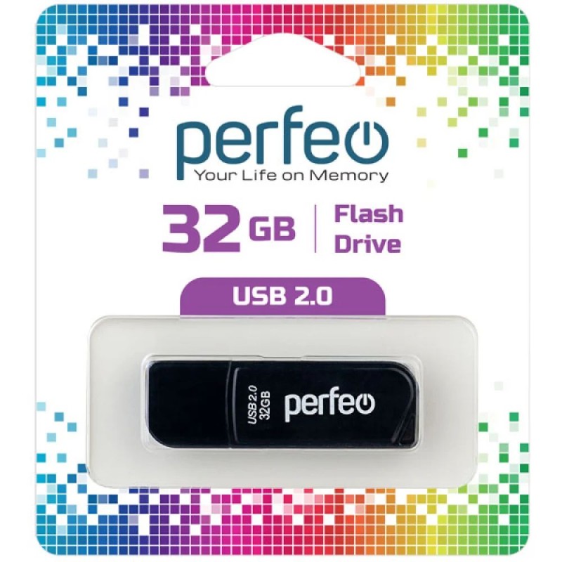 Perfeo USB 32GB C10 Black