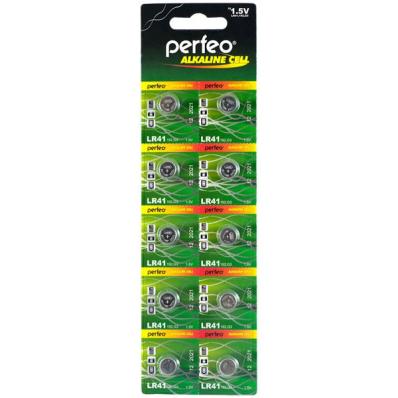 Батарейка Perfeo AG3 LR41/10BL Alkaline Cell PF_4005