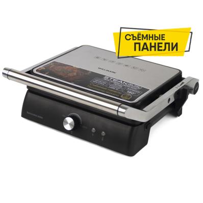 Гриль WILLMARK WG-4320DP (2200W,антипр.покр.,отк. 180°,темп. 200°С,фикс.кр., съем. панели, 2 г.гар.)