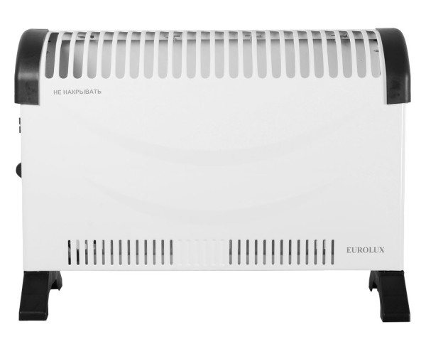 Конвектор ОК-EU-2000C Eurolux (2000Вт, 3 режима, 25м², стич, термостат, 2.6кг)