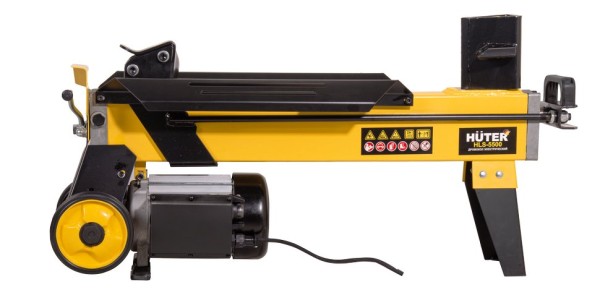 Дровокол электрический Huter HLS-5500 /усилие 5.5т, 3300Вт, ⌀30см, длина 52см, вес 50.5 кг