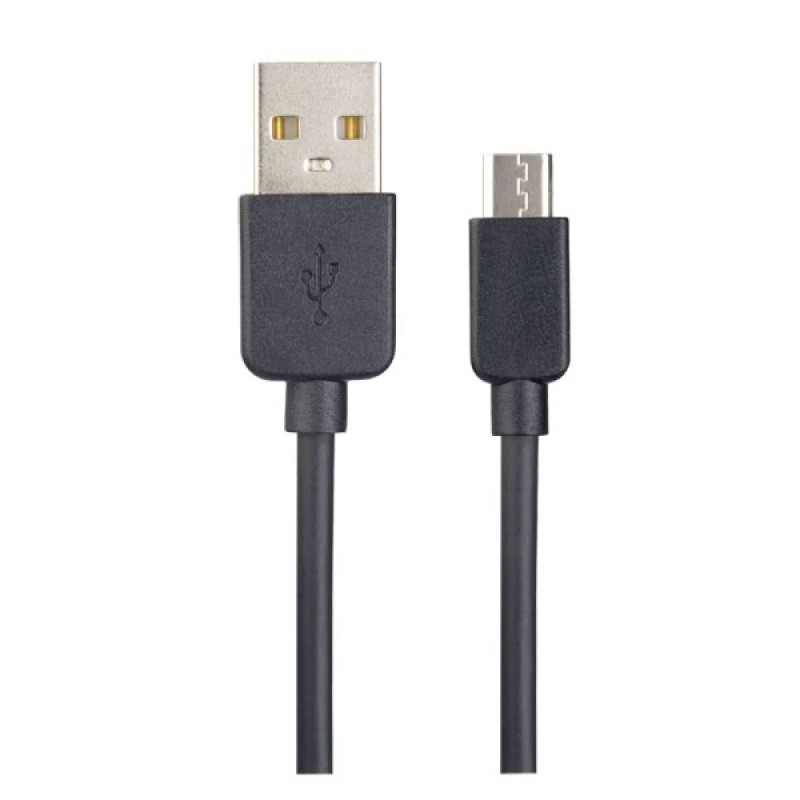 Кабель PERFEO USB2.0 A вилка - Micro USB вилка, черный, длина 1 м., бокс (U4006) (60)