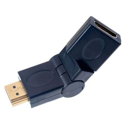 Переходник PERFEO HDMI A вилка - HDMI A розетка (A7013) поворотный на 360 градусов