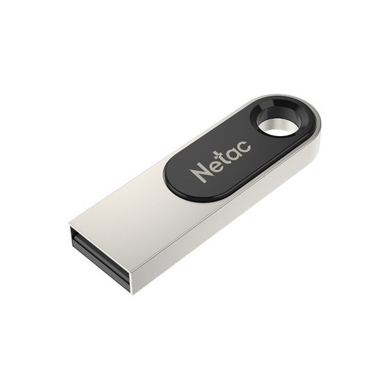 USB-флеш-накопитель Netac 128GB USB 3.0 U278 черный/серебро