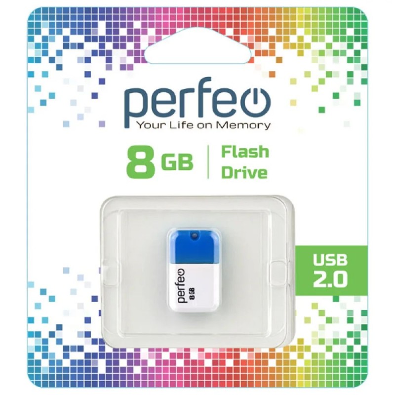 Perfeo USB  8GB M04 Blue