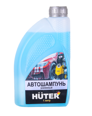 Автошампунь HUTER для бесконтактной мойки усиленный, 1л