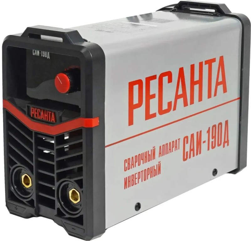 Сварочный аппарат инверторный САИ-190Д Ресанта MMA, TIG LIFT, 140 - 260В, 20 – 190 А, ПВ - 70%