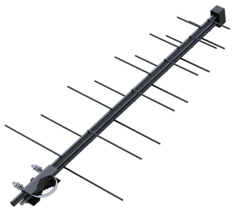 Антенна наружная BAS-1111-5V Печора  активная, 32db, с F-коннектором, питание по кабелю