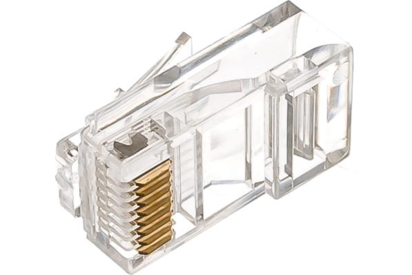 Разьем под витую пару (Ethernet/LAN) 8Р8С, UTP, кат. 5e (RJ45) CAT5e Proconnect 05-1021-3