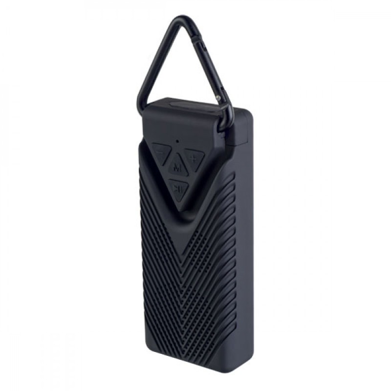 Колонка-Bluetooth Perfeo «BISCUIT», MP3, microSD, мощность 3Вт, 400mAh, черная