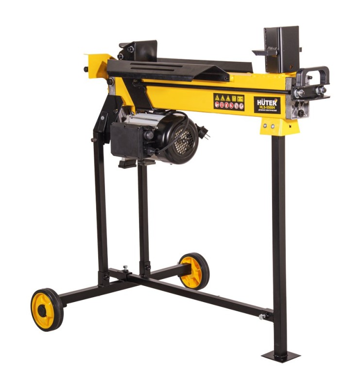 Дровокол электрический HLS-5500H Huter усилие 5.5т, 3300Вт, ⌀30см, длина 52см, 220V, станина, 56.5кг