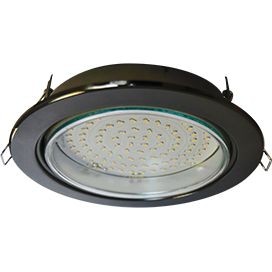 Ecola GX70 H5 св-к Черный Хром 53x151 FB70H5ECB