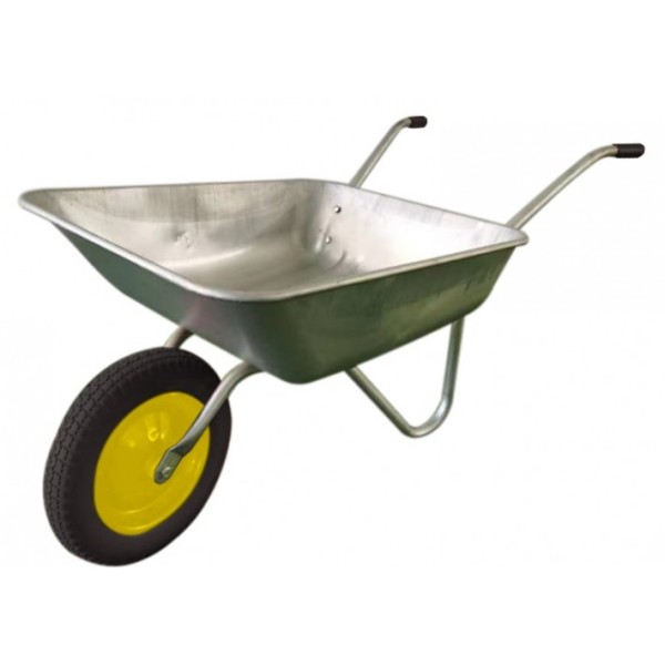 Тачка садовая ДЕД Банзай WB5204 65л, грузоподъемность 100кг