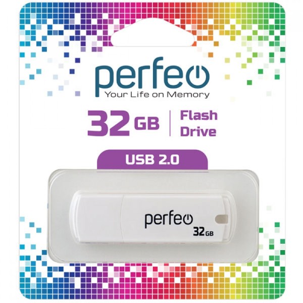 Perfeo USB 64GB C05 White