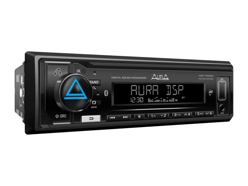 Автомагнитола Aura AMH-77DSP BLACK EDITION