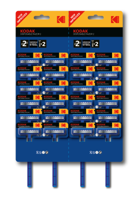 Станок для бритья мужской Disposable Razor 2, 2 лезв. одноразовая. 0364 Kodak
