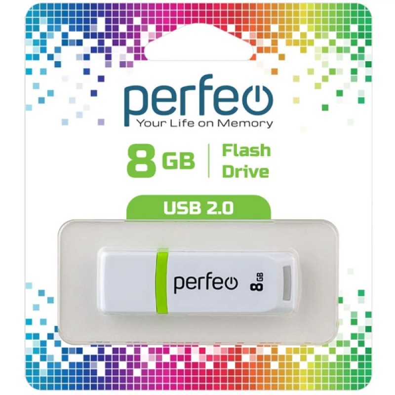 Perfeo USB  8GB C11 White