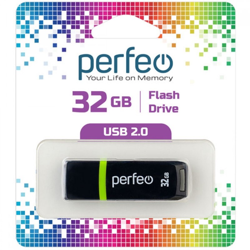 Perfeo USB 32GB C09 Black