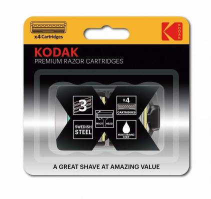 Сменные кассеты для бритвы Premium Razor 3 лезвия (814510, 785898) 5123 Kodak