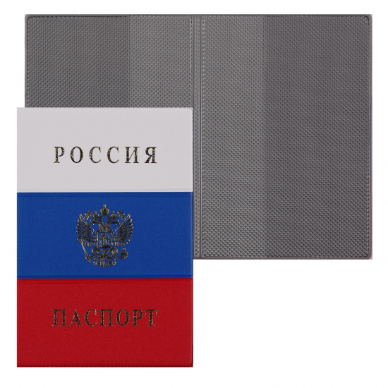 Обложка для паспорта ПВХ ДПС Россия 2203.Ф