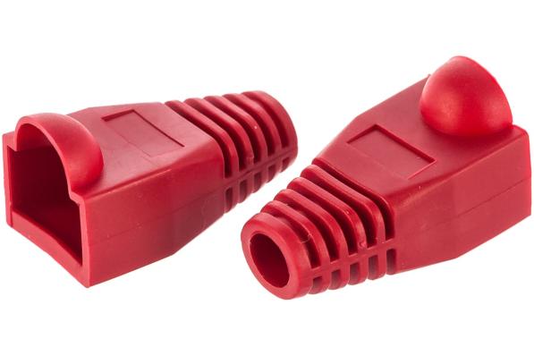 Колпачок для 8Р8С (RJ45) красный Rexant цена за шт. 05-1205