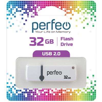 Perfeo USB 32GB C07White