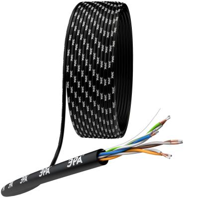 Кабель витая пара ЭРА SIMPLE U/UTP 4x2x24AWG Cat5e CCA PE OUTDOOR