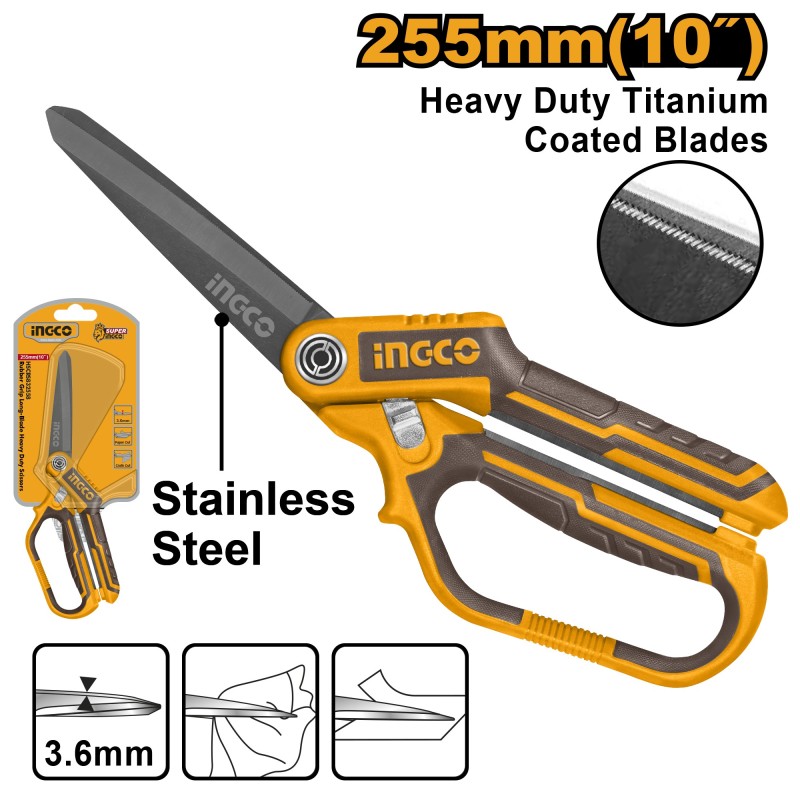 Ножницы универсальные 255 мм INGCO HSCRS832558 INDUSTRIAL