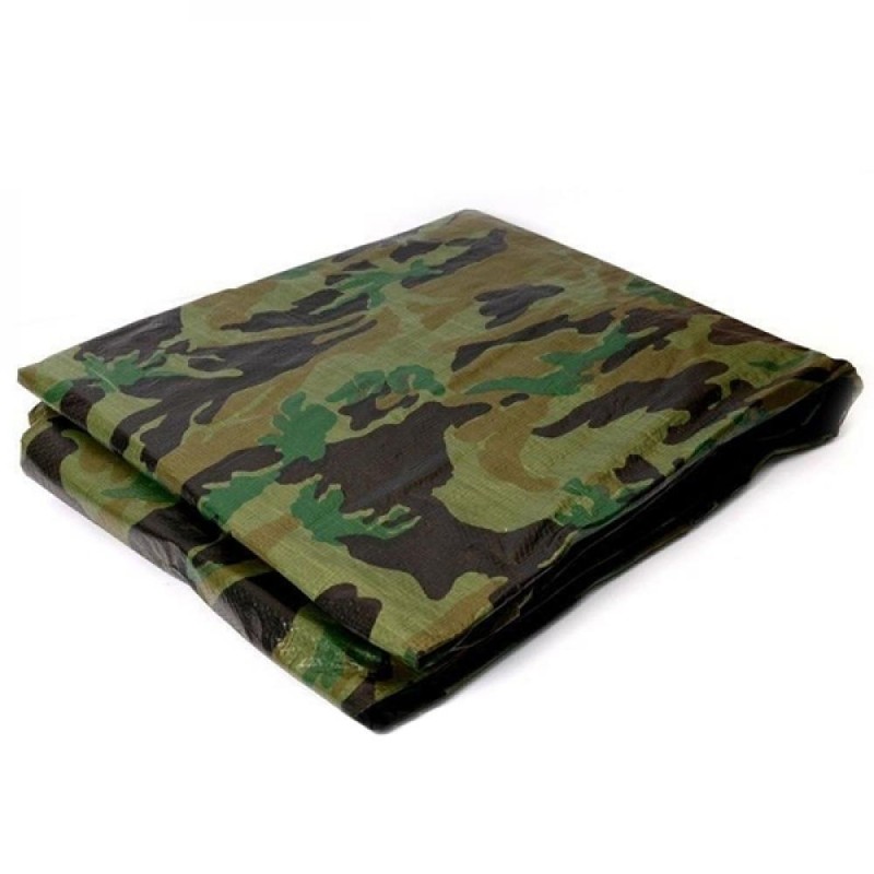 Тент 3*4м 90гр/кв.м камуфляж (2,82х3,83)