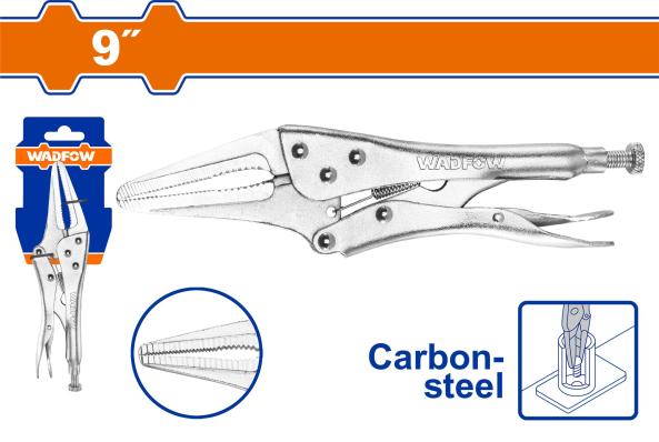 Клещи зажимные 225 мм 0-67 мм WADFOW WLP3C09