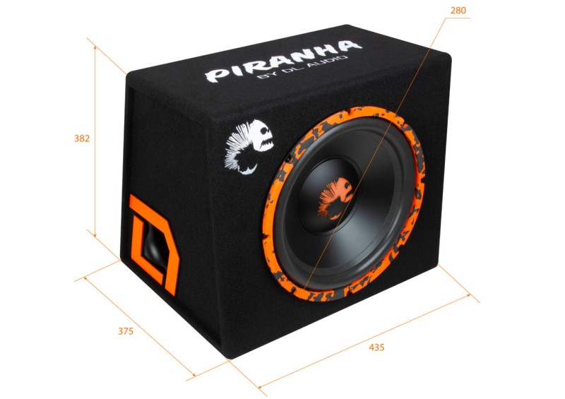 Сабвуфер активный DL Audio Piranha 12A SE