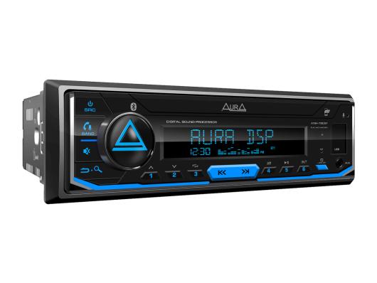 Автомобильный процессорный BT/USB/FM ресивер Aura AMH-78DSP (4×51Вт)