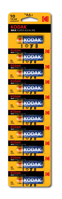 Батарейка KODAK LR06/10BL MAX Super Alkaline