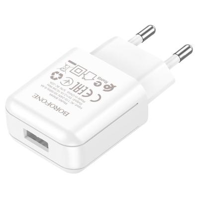 З/У BOROFONE BA64A Сетевое 1 USB/ Выход: 10.5W/ White