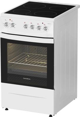 Электроплита DARINA 1D5 EC241 614 W белый, стеклокерамическая, 50х60