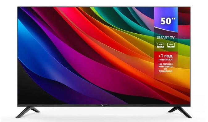 Телевизор 50” Триколор H50U5500SA, Ultra HD 4K