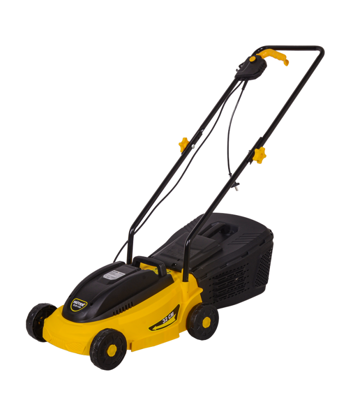 Газонокосилка электрическая Huter ELM-1100 (1100Вт, 3100об/мин, 35л, высота 20-55мм, ширина 320мм)
