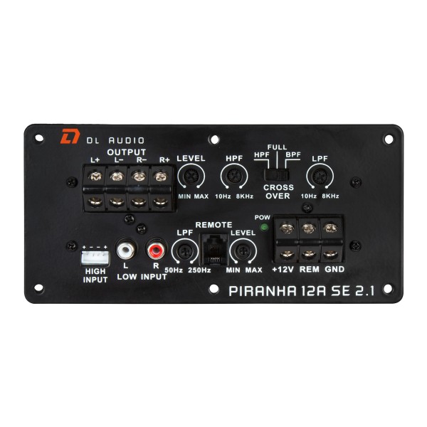 Сабвуфер корпусной активный DL Audio Piranha 12A SE 2.1 Black 600Вт