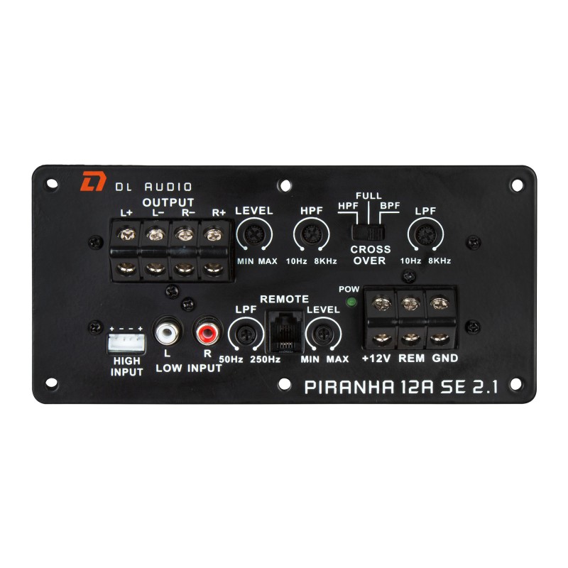 Сабвуфер корпусной активный DL Audio Piranha 12A SE 2.1 Black 600Вт