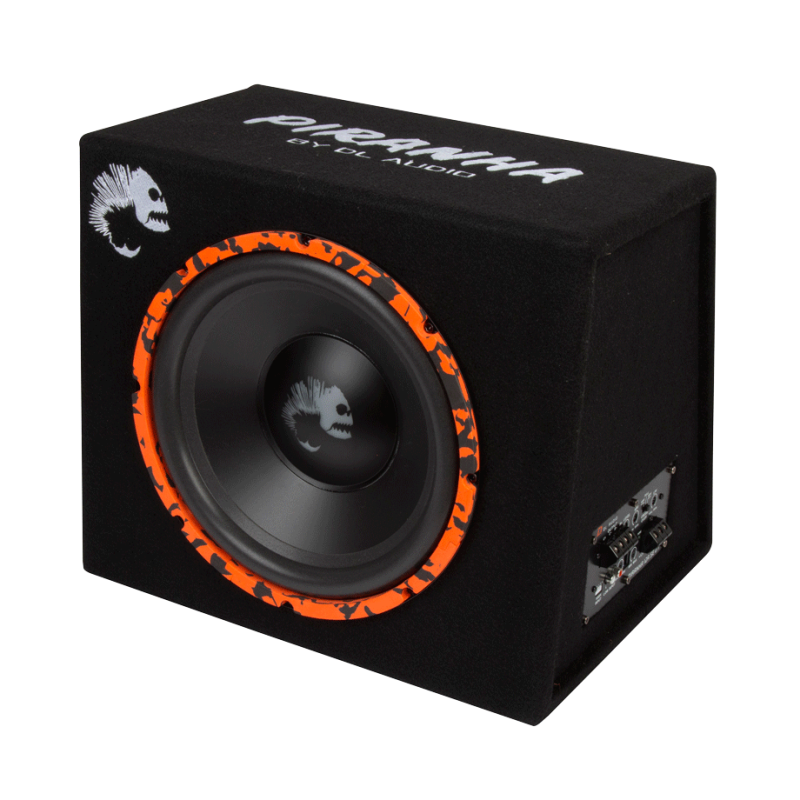 Сабвуфер корпусной активный DL Audio Piranha 12A SE 2.1 Black 600Вт