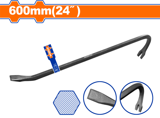 Лом-гвоздодер 600 мм WADFOW WQB1360