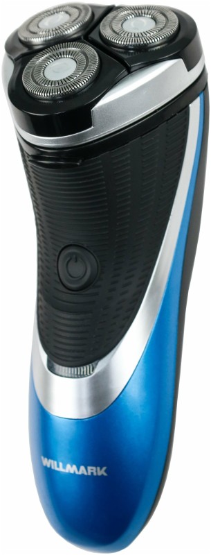 Бритва WILLMARK WFS-519 (NI-CD 1200 мАч, авт раб 45 м, щетка, чехол, заряд 8 ч, част 3100 об/мин)