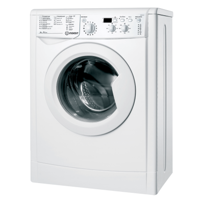 Стиральная машина Indesit IWUC 4105 (CIS) белый, 4кг, 1000об/мин, 16 программ, 60х85х33см