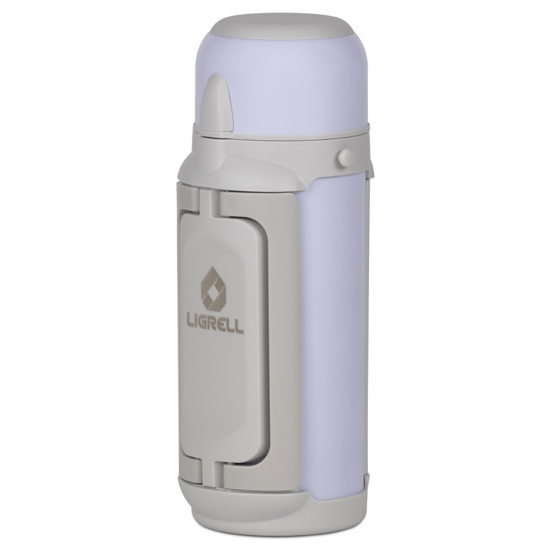 Термос LIGRELL 1500 ml (пластмасса/нержавеющая сталь/ручки) Лавандовый