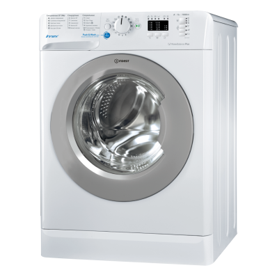 Стиральная машина Indesit BWSA 51051 S белый, 5кг, 1000об/мин, A, 85x59.5x42см