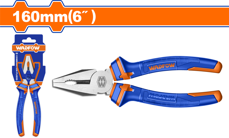 Плоскогубцы 160 мм WADFOW WPL1C06
