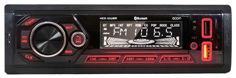 Автопроигрыватель MP3/WMA econ HED-55UBR 4x50Вт