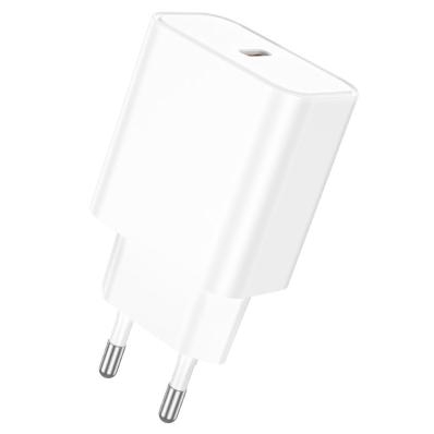 Зарядное устройство BOROFONE BA57A Сетевое PD 1 USB, Выход: 20W, White